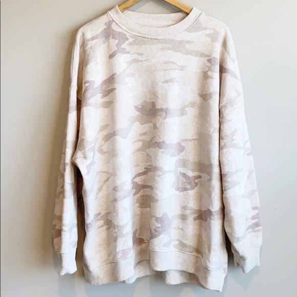 women's camo sweatshirt american eagle